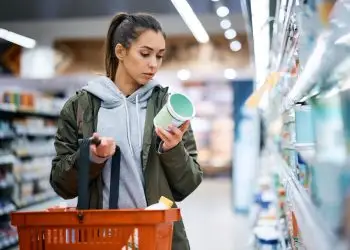 этикетках в США