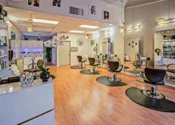 салоне красоты