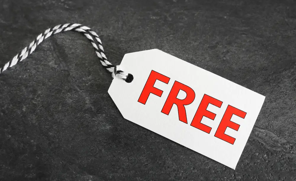 вещи и услуги бесплатно в США