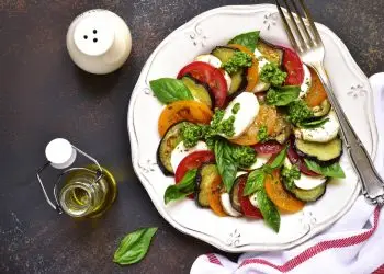 салат капрезе