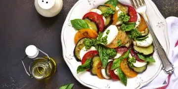 салат капрезе