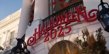 Хэллоуин для детей в Белом дом