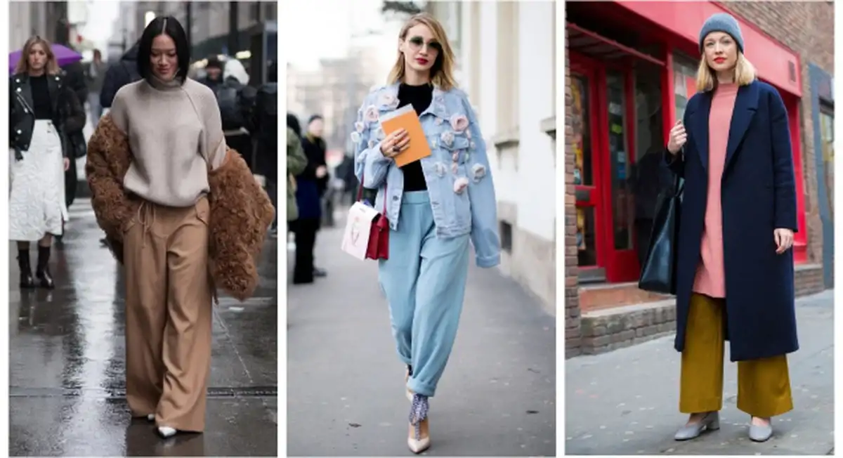 Как носить оверсайз осенью