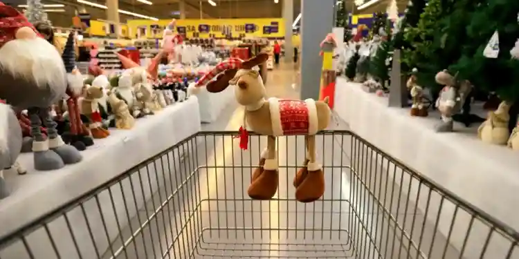 сезон рождественских покупок